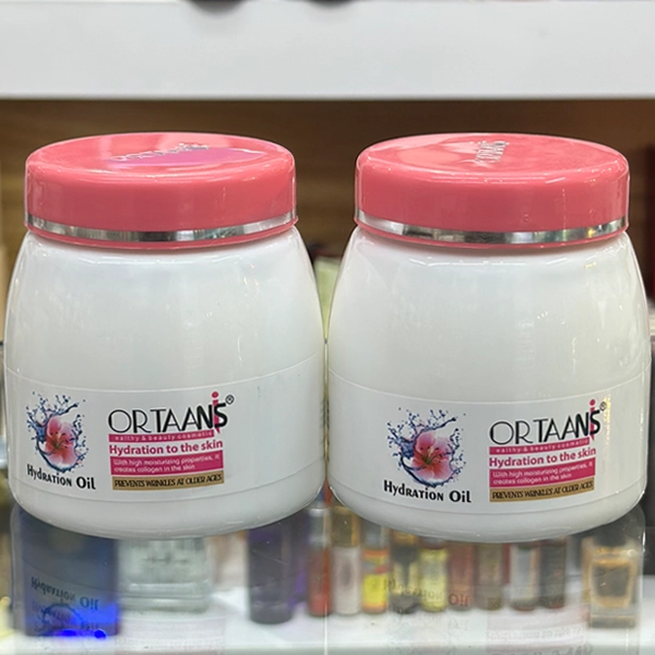 کرم مرطوب کننده و آبرسان دست و صورت اورتانیس صورتی اصل 300 میل | ORTAANIS Hydration to the skin (hydration oil) 300ml